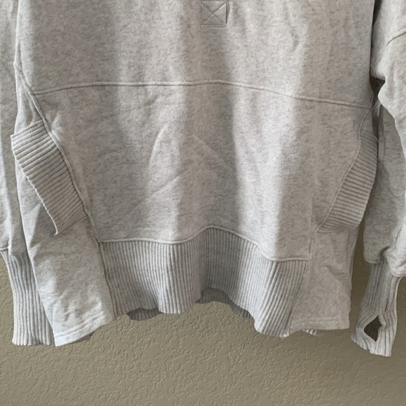 Boutique Bucket List Heather grey snap hoodie - Picture 3 of 7